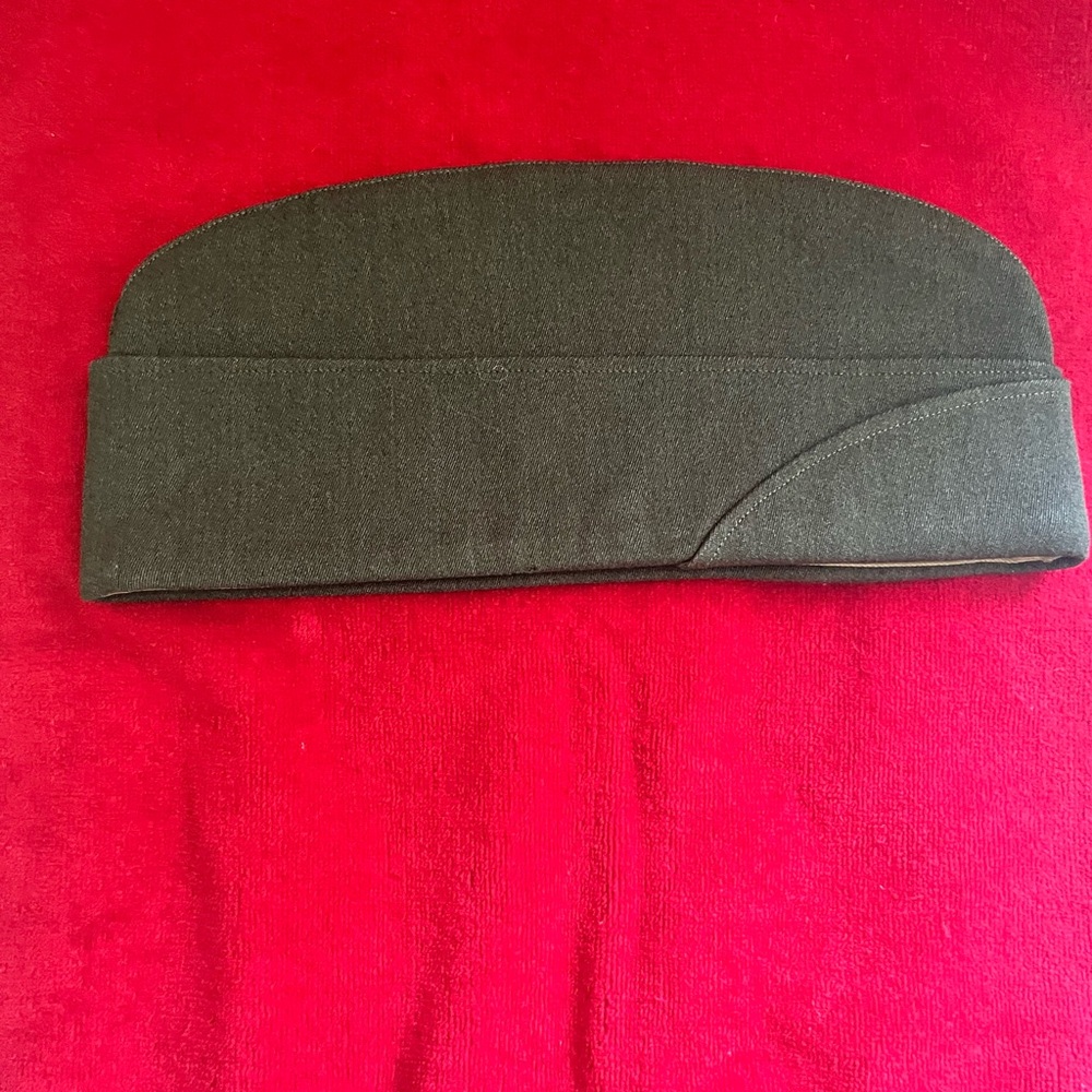 WWII USMC Dark Olive Garrison Cap